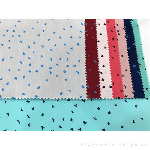 Polyester Cotton Stretch Plain Bedruckter Stoff